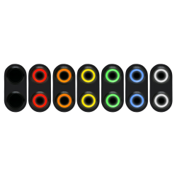 Black Daytona Billet Switches - Part Number: 10015284