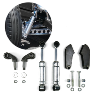 28-34 Ford Chrome Shock Kits