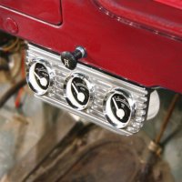 gauge,instrumentation,speedometer,tachometer,fuel,oil,volts,clock,MPH,temp,temperature,PSI,SAE,metric,needle,trim,interior,dash,electric,hot rod,style,kit,face,bezel,pod,ring,medallion,sensor