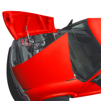 hood,exterior,frame,accessory,power,electric,front,hinge,latch,support,bracket,split,tilt,bear claw,forward,custom,car,truck,hot rod,universal,gas strut,lift,mount,actuator,chevy,nova