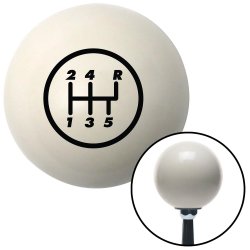 5 Speed Shift Pattern - 5RUR Shift Knobs - Part Number: 10018201