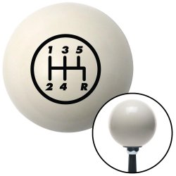 5 Speed Shift Pattern - 5RDR Shift Knobs - Part Number: 10018219