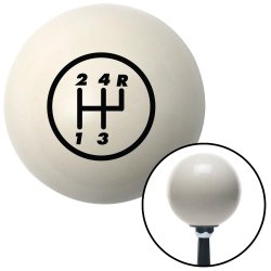4 Speed Shift Pattern - 4RUR Shift Knobs - Part Number: 10018564