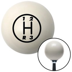 3 Speed Shift Pattern - 3RDL Shift Knobs - Part Number: 10026836