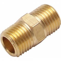 NPT Male to NPT Male Nipple Air Fitting - Choose Size - Part Number: 10015273