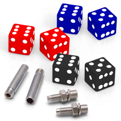 Valve Cap, Door Plunger, Plate Bolt Dice Combo Kits - Part Number: 10015809