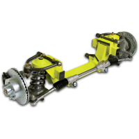 suspension,IFS,independent front suspension,front suspension,kit,ford,MII,mustang II,best selling,chevy,crossmember,universal,spindle,shock,coil,manual,power,rack,lowering,hadling,components,control arm,brakes,hardware