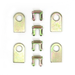 Brake Line Tab Kit (4 Tabs and Clips) - Part Number: VPABLT1