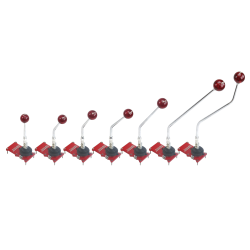 Manual TKO Tremec Shifter Arms - Choose Length & Finish - Part Number: 10153848