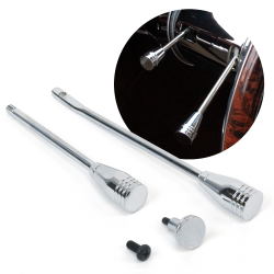 Early GM Billet Aluminum Classic Column Shifter Dress Up Kit - Levers & Knob - Part Number: ASCCDK1