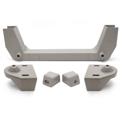 All Universal 56.5 Rear Steer Track Crossmember Kit - Part Number: HEXXBRURA