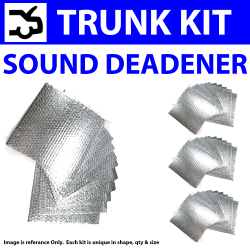 Heat & Sound Barrier Universal Trunk Compartment Kit - Part Number: ZIREDC50