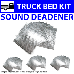 Heat & Sound Barrier Universal Truck Under Bed Kit - Part Number: ZIREDC4F