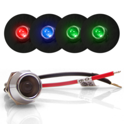 L.E.D. Dash Indicator Light Set of 4 - Part Number: KICSWIND1DASH