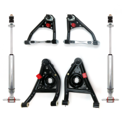 1967-1969 Camaro / 1968-1974 Nova Control Arm Set with Shocks - Part Number: HEXCASHX002