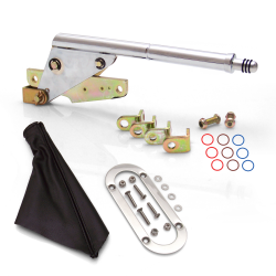 Floor Mount Emergency Parking Brake, Boot and Trim Ring - Choose Color - Part Number: 10017149