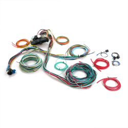 KIC 15 Fuse 12v Conversion wire harness  35 1935 Ford Model 48 Sedan  - Standard, Deluxe, Tudor, Fordor, 2-door, 4-door - Part Number: KICA33077
