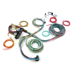 KIC 15 Fuse 12v Conversion wire harness  48 1948 Ford Sedan  - Standard, Deluxe, Super, Tudor, Fordor, 2-door, 4-door  - Part Number: KICA33087