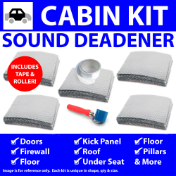 Heat & Sound Barrier Universal Cabin Pro+ Kit Tape & Roller - Part Number: ZIREDC48