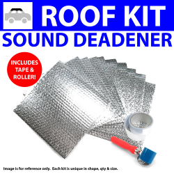 Heat & Sound Barrier Universal Headliner Roof Pro+ Kit Tape & Roller - Part Number: ZIREDC4E