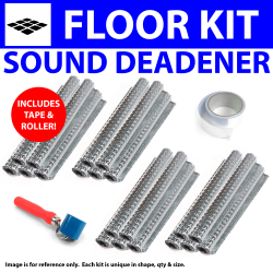 Heat & Sound Barrier Universal Floor Pro+ Kit Tape & Roller - Part Number: ZIREDC45
