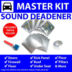 Heat & Sound Barrier Universal Master Pro+ Kit Tape & Roller - Part Number: ZIREDC4B
