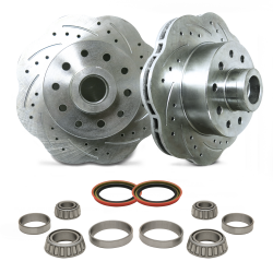 MII / Pinto 11” Wave Rotor Conversion Kit - Drilled and Slotted - Part Number: HEXMIIWRCK