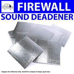 Heat & Sound Barrier VW Type 3 Squareback Firewall Kit - Part Number: ZIR7982D