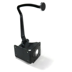 1940-1948 Chevy Brake Pedal Frame Mount Bracket Kit RT 3" Chrome Pad - Part Number: HEXPKA78133