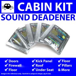 Heat & Sound Barrier 1985-1992 Jeep Comanche Cabin Kit - Part Number: ZIR7A2CD