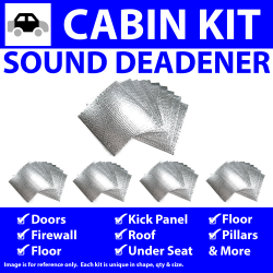 Heat & Sound Barrier Universal Cabin Kit - Part Number: ZIREDC46