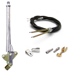 11" Transmission Mount Emergency Hand Brake with Cable Kit & Clevis' - Part Number: 10017147