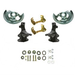 64-74 GM A F X Body & 62-67 Nova Chevy II. Disc Brake Mini Kit 2” Drop Spindles - Part Number: HEXBK33BMD