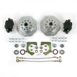 Mustang II 11” High Performance Brake Conversion 5x4.5” - Part Number: HEXBK12
