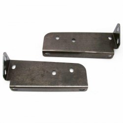 Hood Hinge Support Bracket Set for 1962 - 1965 Chevy II Nova SS - Pair - Part Number: HEXBRK043