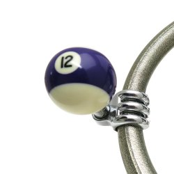 12 Ball Billiard Pool Suicide Brody Knob - Part Number: ASCBN03012