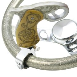 Pistol Grip Gun Custom 2 Position Suicide Brodie Necker Knob for Steering Wheel - Part Number: ASCBA00031