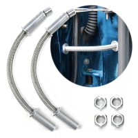 12 Inch Stainless Steel Door Loom (1 Pair)