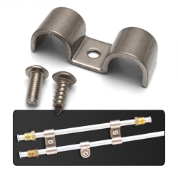 Brake Line Hose Clamps - Part Number: 10015282