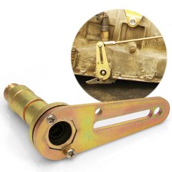 American Shifter Ford AOD Automatic Overdrive Selector Shaft - Adjustable Design - Part Number: ASCBK026