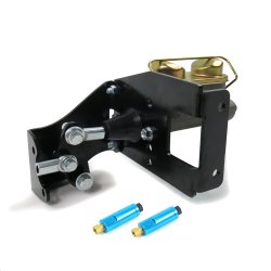 1948-1952 Ford Truck Steel Direct Frame Mount Manual Brake Booster Kit Disc/Disc - Part Number: HEXBBK7937D
