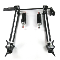 Coilover Parallel 4-Link Kit with Shocks & Upper Crossmember GVM 2200lbs - Part Number: HEXTTK2ECE18
