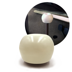 Dimple Gear Shift Knob for 1947 - 1961 Volkswagen or Porsche 356 - Part Number: 10015287