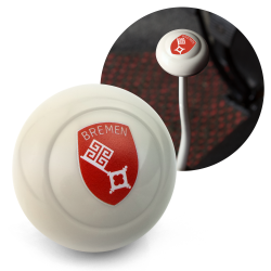 Bremen Gear Shift Knob M12 M10 M7 VW Bus Beetle Ghia Thing Split Oval - Part Number: 10261925