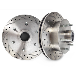 Helix SureStop 11" 6x5.5 Drilled Slotted Rotors - Pair - Part Number: HEXBR13V2