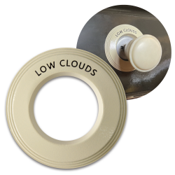 Magnetic Fog Lamp Switch (LOW CLOUDS) Trim Ring Cover For VW Beetle - Part Number: 10015779