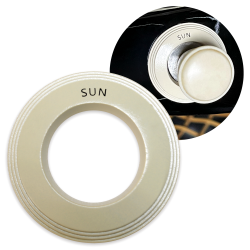 Magnetic Headlight Switch (SUN) Trim Ring Cover For VW Beetle - Choose Color - Part Number: 10015780