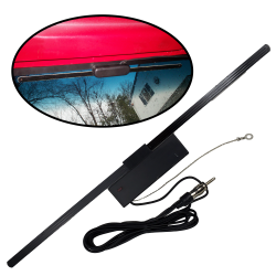 Universal Hidden Antenna Radio Stereo Amplified 12V AM FM Car Truck Boat Stealth - Part Number: AUTHAB