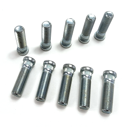 1/2-20 Ford Knurled Wheel Lug Stud (10-pk) for V2 version Helix Rotors - Part Number: HEXRST004