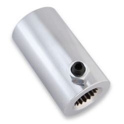 High Strength 9/16-17 x 3/4 Smooth Bore Set Screw Style Steering Coupler Joint - Part Number: HEXSC1JM2X2